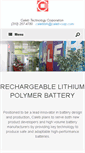 Mobile Screenshot of caleb-battery.com